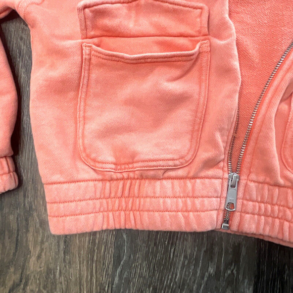 Aerie Women’s Zip Up Cropped Hoodie Sweatshirt Size XS Athleisure Outdoor Beach - Picture 6 of 11